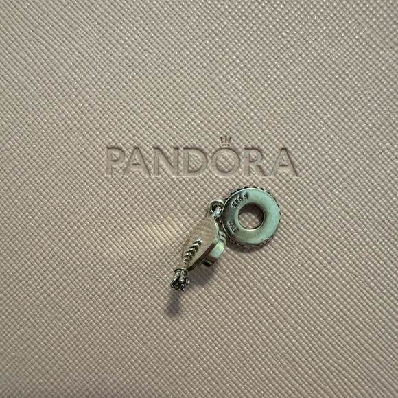 Pandora Silver Graduation Cap Charm - Picture 1 of 2